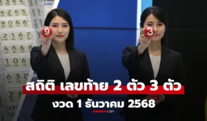 สถิติหวยเลขท้าย